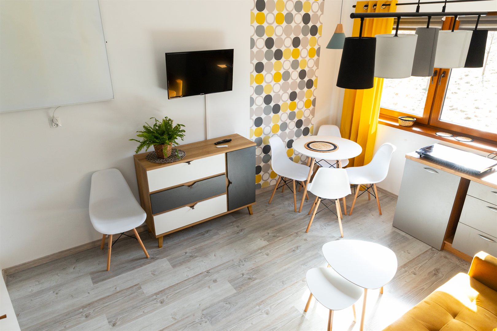 Apartament Żółty - kuchnia