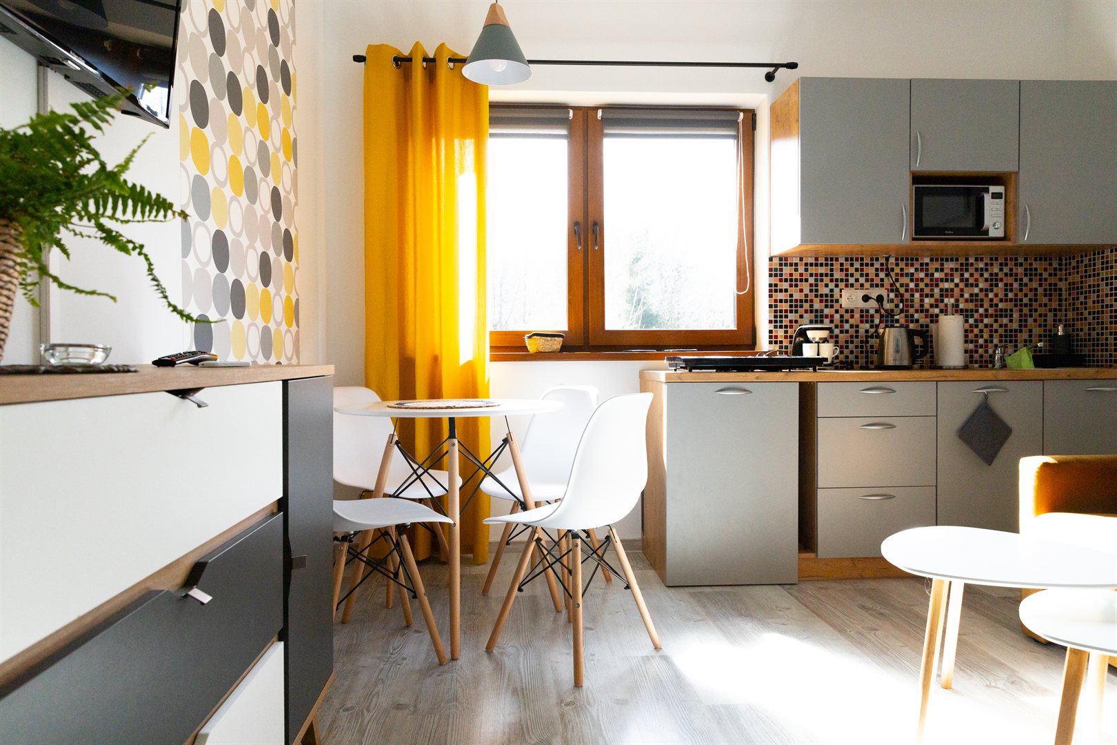 Apartament Żółty - jadalnia